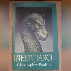 Inheritance  Christopher  Paolini dragon hardback  book